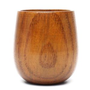 Tasse en bois naturel 120 ml, faite à la main, écologique, compatible lave-vaisselle et micro-ondes, logo personnalisé pour usage quotidien, cuisine, café - Product Image 1