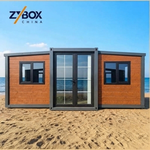 <span class=keywords><strong>Casa</strong></span> Contenedor Expandible Moderna Lista para Enviar, <span class=keywords><strong>Casa</strong></span> Contenedor Modular Expandible Prefabricada para Resort de <span class=keywords><strong>Playa</strong></span> de Lujo - Product Image 2