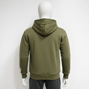 Vente en gros de sweats à capuche en coton à fermeture éclair, imprimés numériquement, avec logo, 360 g/m², coupe courte, entièrement zippés, style vintage, pour hommes - Product Image 6