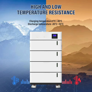 Batería de Iones de Litio de Ciclo Profundo de 48V 300Ah 15kWh, Sistema de Almacenamiento de Energía Apilable Todo en Uno, Impermeable IP65, 51.2V - Product Image 6