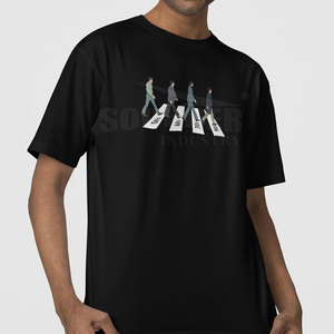 Camisetas estampadas para hombre de suministro directo de fábrica de Etiqueta Privada, Camisetas estampadas cómodas para hombre de diseño personalizado - Product Image 3