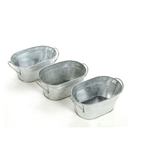 Grandes jardinières galvanisées rectangulaires pour potagers jardinières galvanisées pour projets de jardinage extérieur - Product Image 3