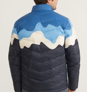 High Quality Autumn Puffer <b>Jacket</b> Bubble Style Stand Collar Zipper Outdoor Casual <b>Plus</b> <b>Size</b> Men's Sublimation Waterproof - Product Image 5