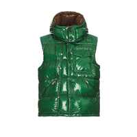 Blouson matelassé à capuche vintage classique décontracté pour homme, avec logo frontal, style smart casual, haute qualité, vente en gros, collection printemps