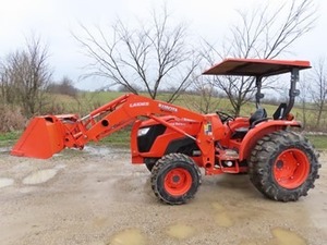 Low Noise Level Used Kubota MX5200 Tractors <b>For</b> Sale - Product Image 3