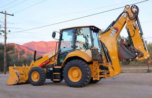 รถแบคโฮหน้าตักหลังขุด 420 สภาพดี good Cat 420 รถแบคโฮหน้าตักหลังขุด 416 420 430 - Product Image 2