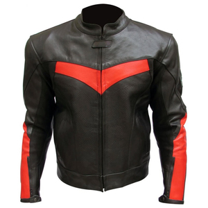 Men's High Quality Stylish Winter Motorbike Leather <b>Jacket</b> Unique Design Windproof and <b>Plus</b> <b>Size</b> for <b>Bikers</b> - Product Image 3