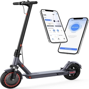 Patinete Eléctrico, Motor Potente de 350W/500W, Neumáticos Sólidos de 8.5"/10", 19/22 mph, Alcance Máximo de 28/23/21/16 Millas, Frenado Dual - Product Image 1