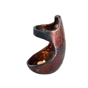 Pot de stockage de cire parfumée fait à la main en laiton parfait pour la décoration intérieure élégante et la décoration de mariage élégante et durable - Product Image 1