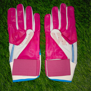 Gants de frappe de baseball de protection des mains confortables meilleurs gants de frappe de baseball à longue sangle réglable pour adultes - Product Image 2