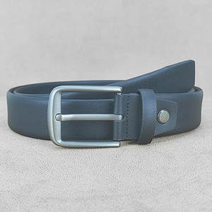 Ceinture décontractée pour homme de marque supérieure, en cuir de vachette véritable, boucle en alliage, design professionnel solide, couleur et logo personnalisables, haute qualité - Product Image 5