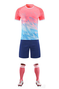 Uniforme de fútbol personalizado conjunto para los hombres de etiqueta privada OEM al por mayor uniforme de fútbol conjunto de poliéster de alta calidad uniformes de fútbol - Product Image 2