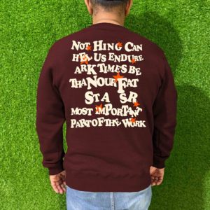 Custom OEM/ODM Fashion logo Knitted Jumper Pullover Embroidery Cotton Blended <b>Sweaters</b> Custom <b>Crewneck</b> Oversized Hoodies Men - Product Image 4