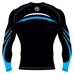 Services OEM professionnels de haute qualité disponibles au meilleur prix – Créez votre logo pour Rash Guard homme en polyester/coton personnalisé - Product Image 2