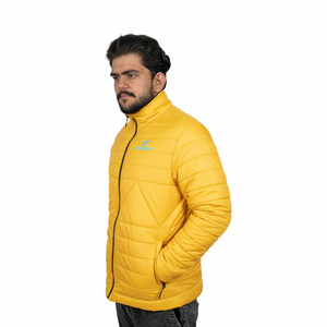 Chaquetas de Invierno para Hombre Más Vendidas, Chaqueta Acolchada Personalizada de Poliéster/Nailon Brillante, Resistente al Viento, Estilo Urbano, con Logotipo - Product Image 4