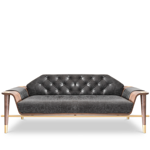Curtis Chesterfield Chesterfield <b>Sofa</b> Tufted 3-Seater Living Room Furniture Wood <b>Material</b> Washable for Home or Apartment - Product Image 1
