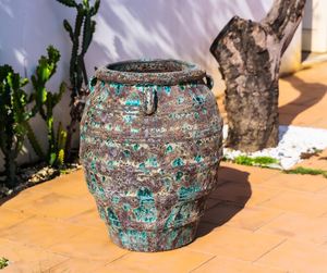 [Leo Nguyen Le] - Vente en gros de pots de jardin émaillés - Grands pots en céramique émaillée - Pot de jardin en céramique pour extérieur - Poterie vietnamienne - Product Image 2