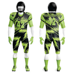 Venta al por mayor uniformes de fútbol americano personalizados diseño de camiseta profesional transpirable de manga corta talla grande Tasa más demandada - Product Image 6