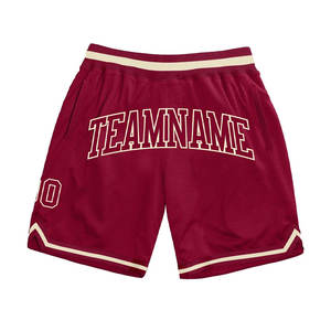 Pantalones cortos de baloncesto de estilo atlético de ajuste holgado clásico Pantalones cortos de baloncesto de diseño de malla transpirable ligero - Product Image 4