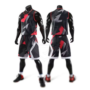 Nueva llegada de ropa deportiva de baloncesto personalizada Conjunto XL Poliéster Pantalones cortos de entrenamiento económicos con logotipo de impresión por sublimación para adultos - Product Image 1