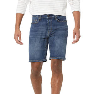 Short en jean fait sur mesure de nouveau style Short en jean de couleur unie fabriqué au Pakistan pour hommes - Product Image 2