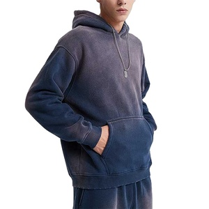 Sweat-shirt à capuche unisexe de haute qualité 100% coton pour homme, sweat-shirt à capuche lourd, sweat-shirt à capuche personnalisé, logo vierge, sweat-shirt à capuche unisexe basique - Product Image 1