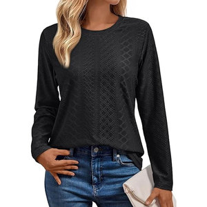 Camiseta de Mujer de Secado Rápido 2026 con Diseño Personalizado y MOQ Bajo, Camiseta de Mujer Transpirable de Corte Ajustado a Bajo Precio en Venta - Product Image 1