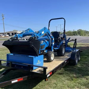 23HP 4WD LS Mini Tractor with EPA Engine Versatile Front Loader Backhoe <b>Lawn</b> <b>Mower</b> for Farm & Garden 22HP23HP 4WD LSMini Tractor - Product Image 1