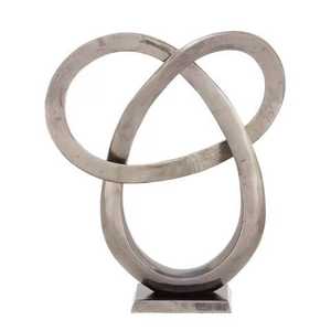 Diseño Único y Moderno, Escultura de Aluminio Fundido para Decoración del Hogar y Bodas, Figura Art Deco Hecha a Mano, Superventas - Product Image 1