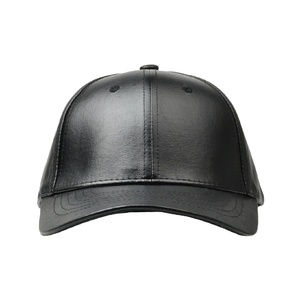 Gorra de béisbol de tamaño adulto para hombre RIVIAN ATLANTIC, superventas, suministro ODM, estilo deportivo de cuero negro genuino - Product Image 2