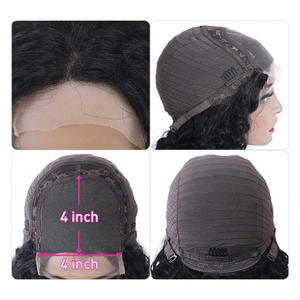 Perruques Full Lace 100% Cheveux Indiens Vierges Pré-Collées et Nouées à la Main, avec Cordons Invisibles et Ajustables, Respirantes et Légères, Toutes Couleurs - Product Image 6