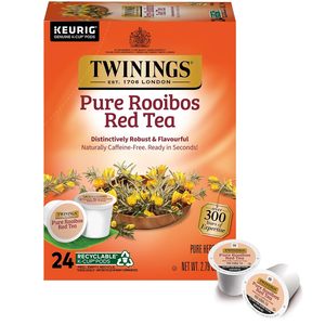 Twinings Pure Rooibos Té Rojo en Cápsulas K-Cup para Keurig, Paquete de 24 - Product Image 1