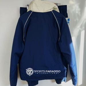 Veste coupe-vent à demi-fermeture éclair avec logo personnalisé de haute qualité pull imperméable de vêtements de sport d'hiver pour hommes OEM/ODM vêtements de sport - Product Image 2