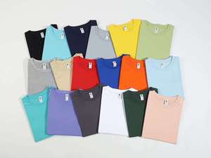 เสื้อยืดผ้าฝ้าย100% สำหรับผู้ชายพิมพ์ลายขนาดใหญ่กว่าปกติสำหรับผู้ชายเสื้อยืดขนาดใหญ่200แกรมผ้าคอตตอนพิมพ์ลายสำหรับผู้ชาย - Product Image 3