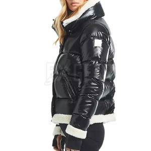 Best Price Stylish <b>Women</b> Puffer <b>Jacket</b> For Winter With Simple Look <b>Lightweight</b> Comfort And Soft Casual Fabric - Product Image 2