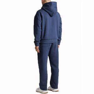 Ensembles sweat à capuche et sweat-shirt pour homme Ensembles sweat-shirt à capuche uni pour l'hiver Ensemble pantalon de survêtement et sweat à capuche pour homme - Product Image 3