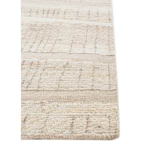 Alfombra Afgana de Lana Tejida a Mano, Color Marfil, con Patrón Geométrico Rectangular, para Sala de Estar, Pasillo y Patchwork - Re-1579 - Product Image 2