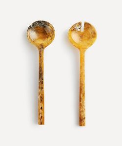 Prix de gros Cuillères à café et à dessert en résine époxy faites à la main Couverts décoratifs pour la cuisine et la décoration de table - Product Image 5