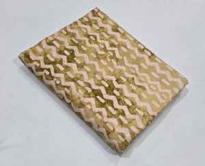 ผ้า100% พิมพ์ลายบล็อกด้วยมือผ้าฝ้ายระบายอากาศแบบดั้งเดิมเป็นมิตรต่อสิ่งแวดล้อม - Product Image 6