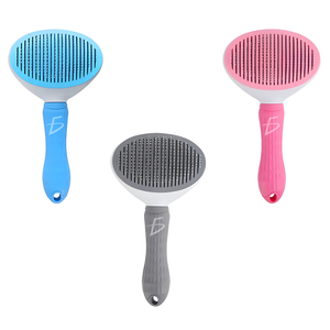 Comoda spazzola in plastica con setole per capelli lunghi o corti - Product Image 2