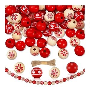 LUXURY Perles en bois bleu clair rondes de 6mm Bijoux de perles en bois colorées personnalisées en forme et taille Livraison rapide depuis l'Inde - Product Image 2