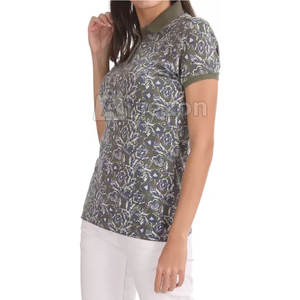 Camisas sublimadas para mujer al por mayor camisas sublimadas de algodón para mujer que absorbe la humedad para ropa de gimnasio - Product Image 3