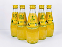 6 Flessen Kant-en-klare Palmnectar Drank met Palmvruchten Topping Premium Tropische Drank voor Cafés en Restaurants