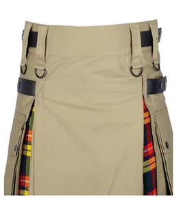 Dernier design, nouvelle arrivée, kilt écossais pour homme, tissu personnalisé de haute qualité, kilt écossais personnalisé, service OEM - Product Image 3