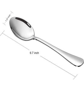 ช้อนสแตนเลสสำหรับร้านอาหารโรงแรมอุปกรณ์รับประทานอาหาร - Product Image 1