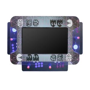 Toda la nueva máquina de mesa de arcade casera preensamblada con trackballs de videojuegos retro 3K y taburetes de Bar cromados - Product Image 5