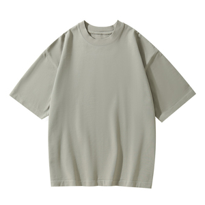 Venta al por mayor sublimación de algodón de alta calidad de peso pesado 320 GSM o-cuello blanco diseñado impresión camisetas de manga corta - Product Image 3