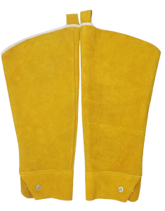 Gants de sécurité industrielle en cuir de vache fendu multicolore EN388 certifiés anti-coupure pour le travail résistant au feu - Product Image 3