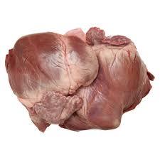 Corazones de cerdo congelados cocidos al por mayor, piezas de cuerpo y hueso cortadas de una sola barra, proceso IQF, embalaje a granel - Product Image 4