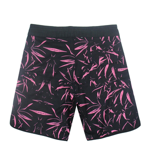 Logo personnalisé imprimé noir Gym Shorts de sport pour hommes 100% Polyester homme maille Basketball Shorts Sublimation Design - Product Image 2